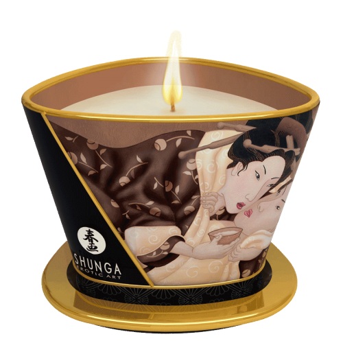 Массажная свеча с ароматом шоколада Shunga Intoxicatin Chocolate  4509