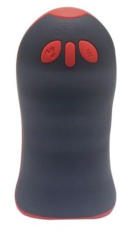 Чёрный вибромастурбатор Howells Vibrating Stroker 182015black