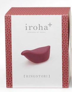 Бордовый клиторальный стимулятор Tenga IROHA TORI HMP-01