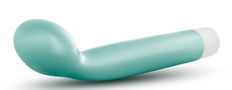 Зелёный вибратор Blush Novelties G Slim Rechargeable BL-76422 (18 см)