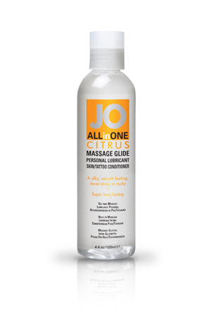 Массажный гель-масло с ароматом цитруса System JO ALL-IN-ONE Massage Oil Citrus JO40025