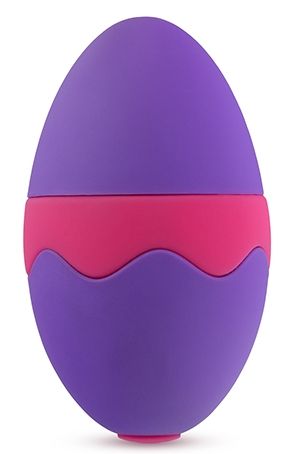 Фиолетовый вибростимулятор Blush Novelties Flutter Tongue BL-53101