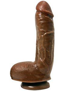 Реалистичный фаллоимитатор телесного цвета на присоске Topco Sales Adam’s PleasureSkin 1003036 (19,6 см)