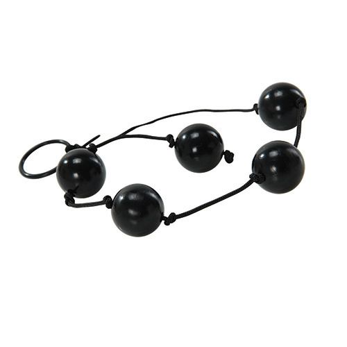 Чёрные анальные шарики Toyz4lovers JAMMY JELLY ANAL LOVE BALLS T4L-00801301