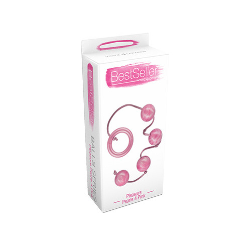 Розовые анальные шарики Toyz4lovers PLEASURE PEARLS 4 PINK T4L-00800708 (30 см)