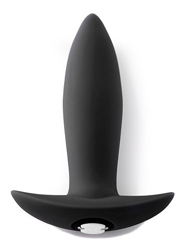 Чёрный анальный вибромассажёр NU Sensuelle MINI PLUG 340124 (9,5 см)