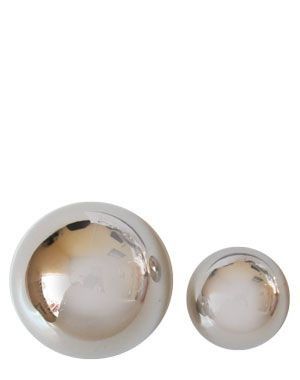 Серебристые вагинальные шарики без шнурка Bior toys Sexy Friend SF-70161