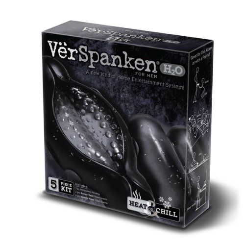 Мастурбатор чёрного цвета Big Teaze Toys VerSpanken H2O Masturbator  10550