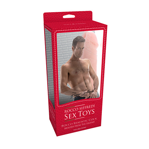 Реалистичный фаллоимитатор телесного цвета Toyz4lovers ROCCO REALISTIC COCK T4L-00700802 (23 см)