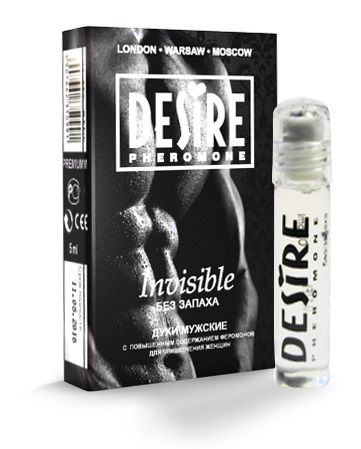 Мужские духи с феромонами без запаха Роспарфюм Desire Invisible RP-25161 (5 мл)