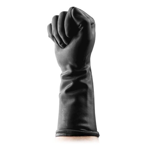 Чёрные латексные перчатки для фистинга EDC Wholesale Fisting Gloves BUTTR010