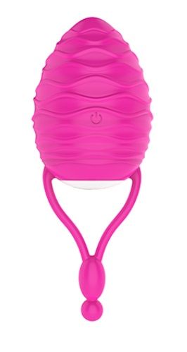 Розовое перезаряжаемое виброяичко Dibe iEGG-1 380037