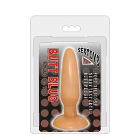 Телесная классическая анальная пробка Baile BI-017001R-1002S (13,5 см)