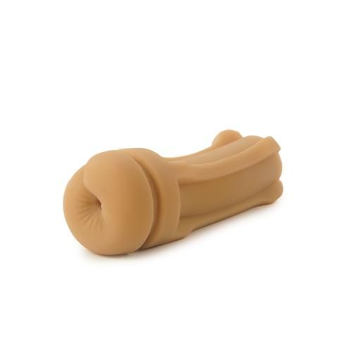 Мастурбатор-анус кофейного цвета мулатки Topco Sales CyberSkin Vulcan Realistic Ass with Vibration 1600396