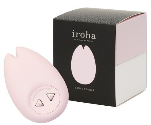 Нежно-розовый вибромассажёр для женщин Tenga IROHA SAKURA IHM-03