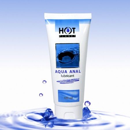 Анальная смазка на водной основе HOT planet AQUA ANAL lubricant