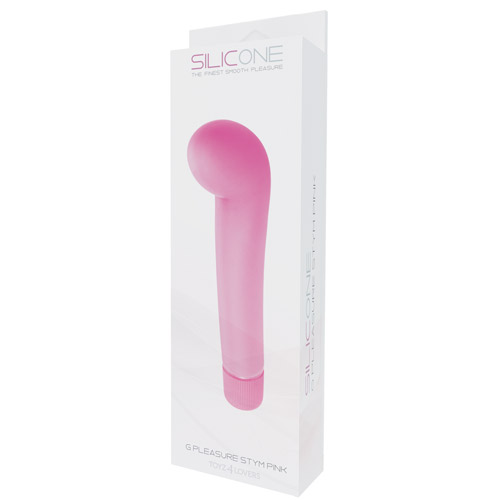 Розовый вибростимулятор для G-точки Toyz4lovers G-PLEASURE STYM SILICONE T4L-00903339 (12,5 см)