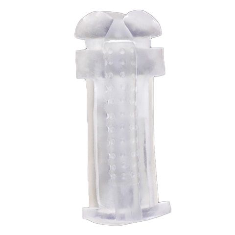 Прозрачный мастурбатор-анус с вибрацией Topco Sales Vulcan Love Skin Masturbator Tight Anus Vibe 1600144