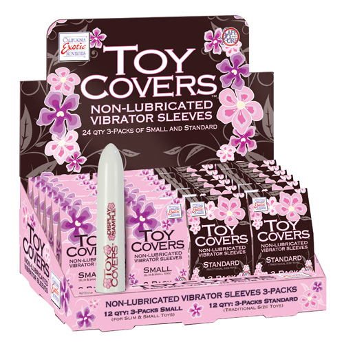 Набор прозрачных насадок для вибратора California Exotic Novelties TOY COVERS SE-2910-00-3