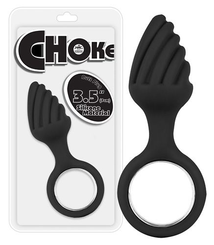 Чёрный анальный стимулятор в виде крыла NMC Choke 0512060 (14,5 см)