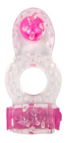 Прозрачное эрекционное кольцо Bior toys Erowoman-Eroman EE-10219