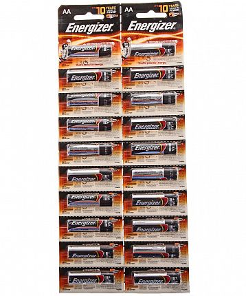 Батарейки Energizer POWER E91/AA 1,5V E300140301 (тип AA, 20 шт)
