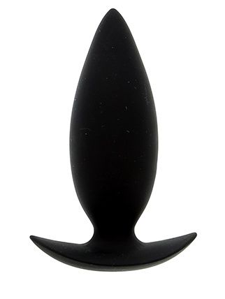 Малая анальная пробка в чёрном цвете Dream Toys BOOTYFUL ANAL PLUG SMALL 21011 (9,5 см)