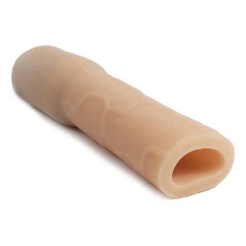 Телесная насадка на пенис Topco Sales CyberSkin 3 inch Xtra Uncut Transformer Penis Extension 1008537 (19,6 см)