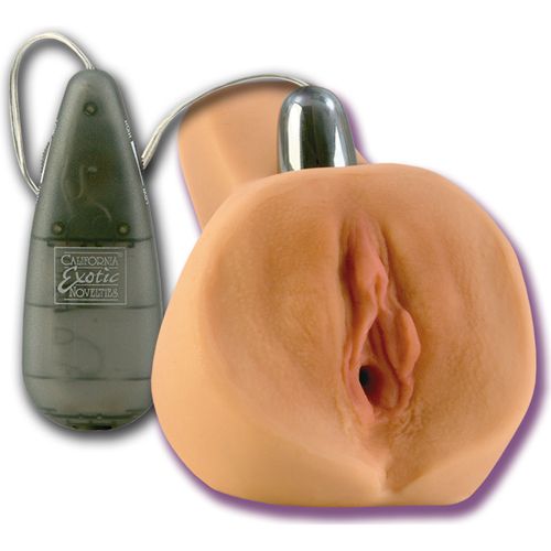 Вагина с вибрацией в телесном цвете California Exotic Novelties Jesse Jane SE-7017-10