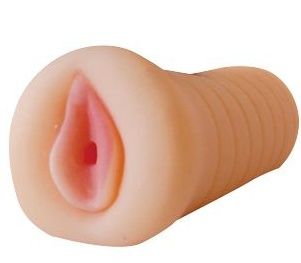 Мастурбатор-вагина телесного цвета Bior toys Erowoman-Eroman E-10180