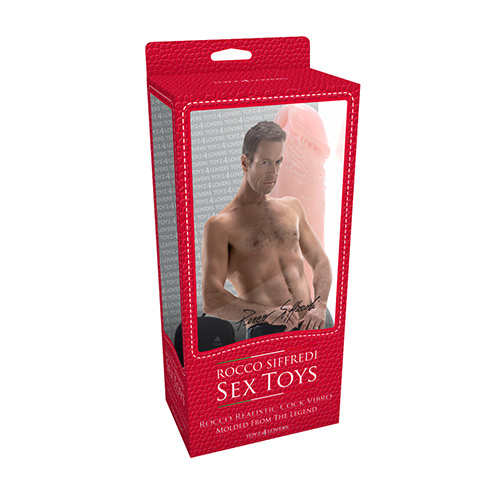 Вибратор-реалистик телесного цвета Toyz4lovers ROCCO REALISTIC COCK VIBRO T4L-00903216