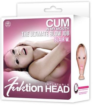 Надувная голова для фаллостимуляции телесного цвета NMC FNH013A000-001