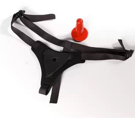 Чёрные трусики из неопрена с плугом Sitabella 7150.2-1