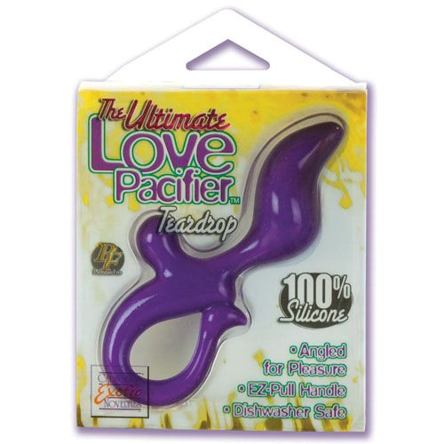 Фиолетовая анальная пробка California Exotic Novelties The Ultimate Love Pacifier SE-0423-14-3