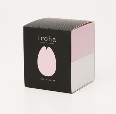 Нежно-розовый вибромассажёр для женщин Tenga IROHA SAKURA IHM-03