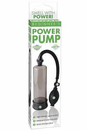 Дымчатая мужская помпа Pipedream Beginner s Power Pump PD3241-24