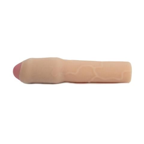 Телесная насадка на пенис Topco Sales CyberSkin 3 inch Xtra Uncut Transformer Penis Extension 1008537 (19,6 см)