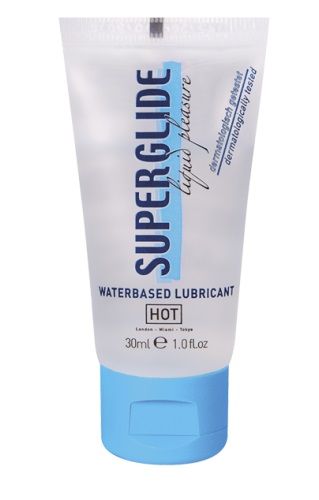 Гель-смазка на водной основе для чувствительной кожи HOT Superglide 44028 (30 мл)