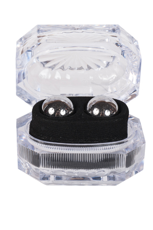 Металлические серебристые вагинальные шарики Seven Creations BEN WA BALL E0007A10PGAC