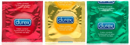 Презервативы с фруктовыми вкусами Durex Fruity Mix №12 (12 шт)