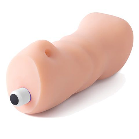Мастурбатор-вагина телесного цвета с вибрацией и нагревом Topco Sales Business Women Maid 1600284