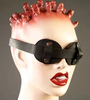 Чёрные очки-шоры на меху Подиум Р310