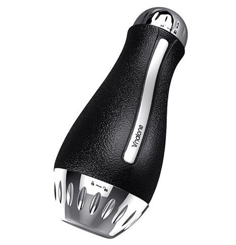 Чёрный мастурбатор-анус в чёрной тубе Nalone Nalone Bling CS-F005