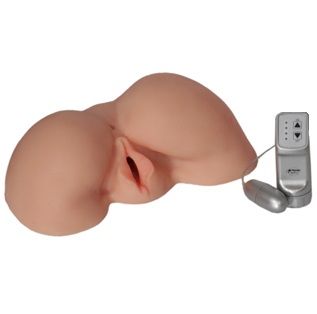 Телесная вибровагина из киберкожи с выносным пультом LOVETOY (А-Полимер) 667511