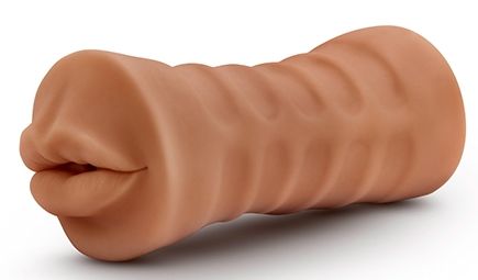 Кофейный мастурбатор-ротик Blush Novelties Camila  BL-73527