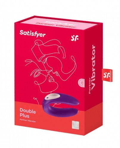 Многофункциональный стимулятор для пар фиолетового цвета Satisfyer Partner Toy Plus J2008-3-P