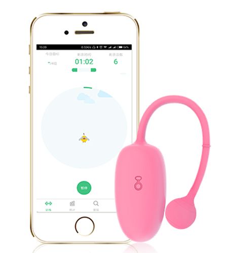 Розовый тренажер Кегеля Magic Motion Magic Kegel Coach 861090