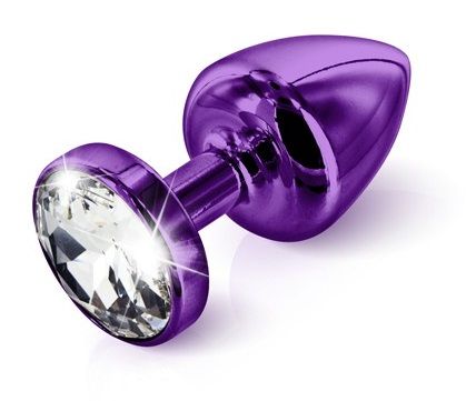 Малая фиолетовая анальная пробка DIOGOL Anni Round T1 1050051000 (6 см)