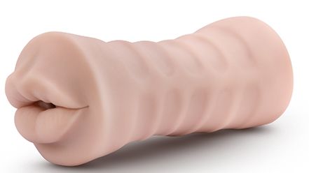 Телесный мастурбатор-ротик Blush Novelties Angie BL-73533