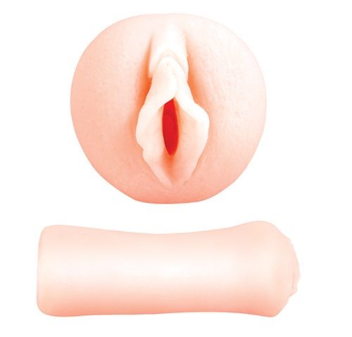 Мастурбатор-вагина телесного цвета Dream Toys REALSTUFF YOUNG PUSSY TO-GO 20936